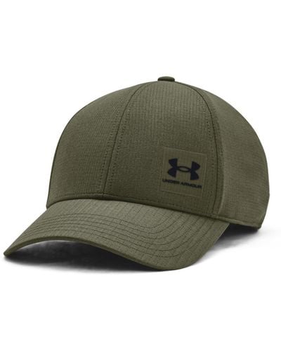 Under Armour Iso-chill Armourvent Stretch Fit Hat, - Green