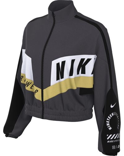 Nike Damen Sportswear JKT Woven Street SW Veste - Noir
