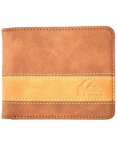 Quiksilver Tri-Fold Wallet for - Dreifach faltbares Portemonnaie - Männer - M - Orange