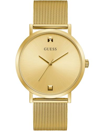 Guess Gw0471l2 Ladies Array Mother Of Pearl Watch - Metallic