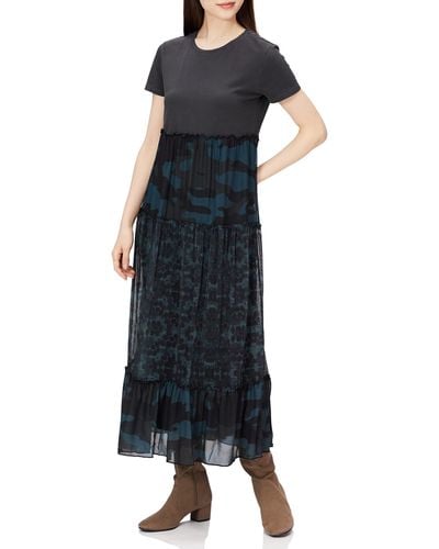 Desigual Vest_Aikido Casual Dress - Blu