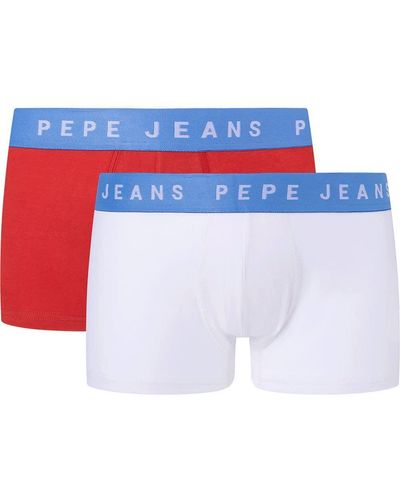 Pepe Jeans Placed P Tk 2P Trunks - Blanco