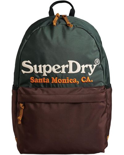 Superdry Vintage Graphic Montana Backpack - Grey