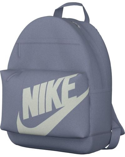 Nike Dd0559-494 Sports Backpack Adult Ashen Slate/ashen Slate/light Silver Size Misc - Blue