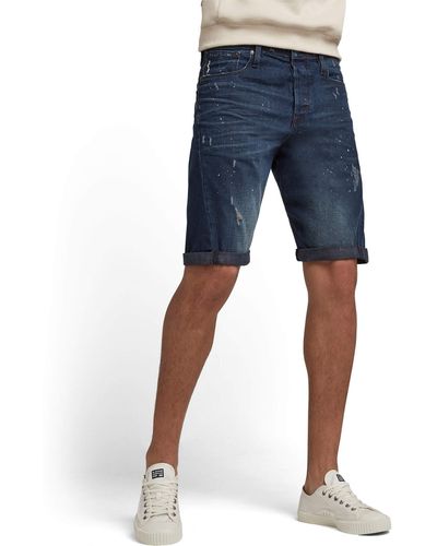 G-Star RAW Scutar 3d Bermuda Shorts - Blue