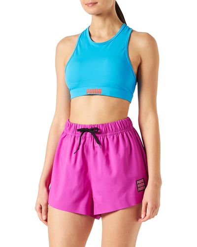 PUMA Swimwear Racerback Haut de Bikini - Violet