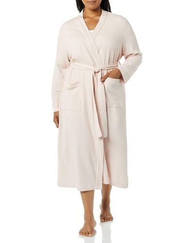 Amazon Essentials Lightweight Waffle Full-Length Robe Bademantel - Mehrfarbig