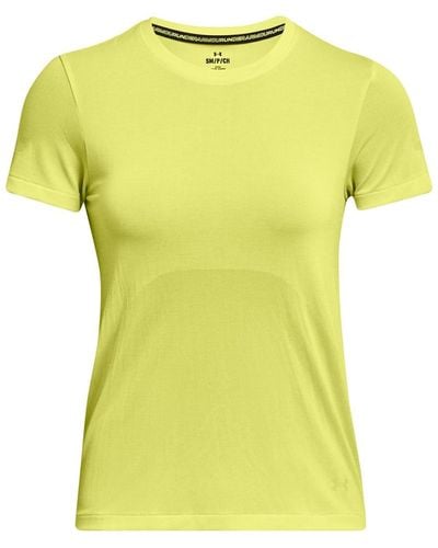 Under Armour S Seamless T-shirt Lime Yellow S