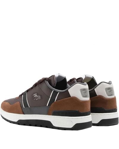 Lacoste T-clip Winter 223 2 Sma Leather Trainers - Brown