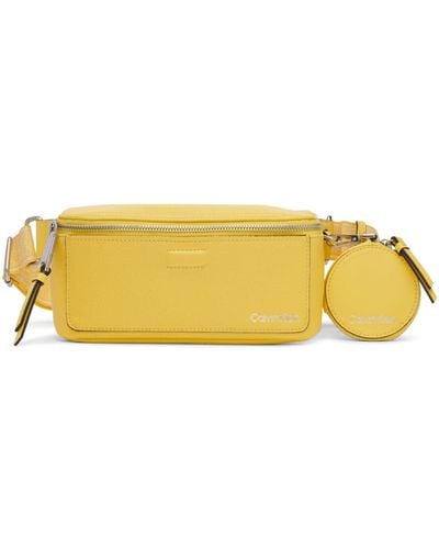 Calvin Klein Millie Novelty Belt Bag - Yellow