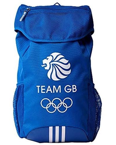 adidas Team Gb Olympics Backpack Bag - Blue