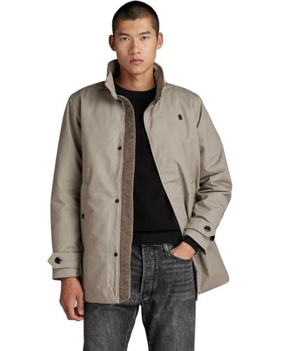 G-Star RAW Padded Trench - Brown
