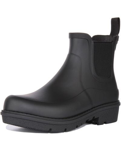 Fitflop Wonderwelly Chelsea Ankle Boot - Black