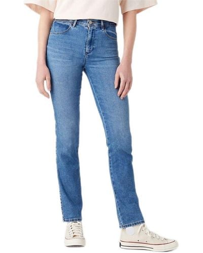 Wrangler Slim Jeans - Blu