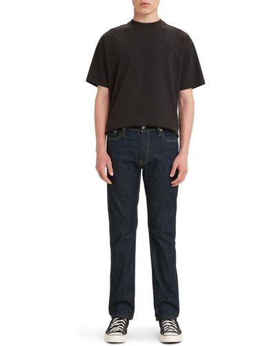 Levi's 513 Slim Straight Vaqueros - Negro