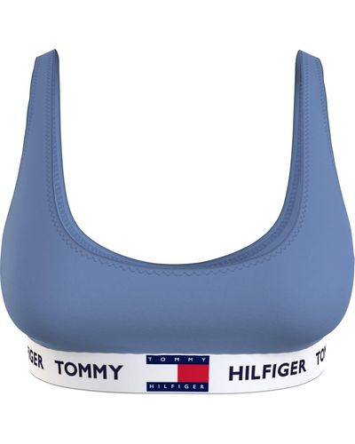 Tommy Hilfiger BH Bralette Unlined Bralette Bügellos - Blau