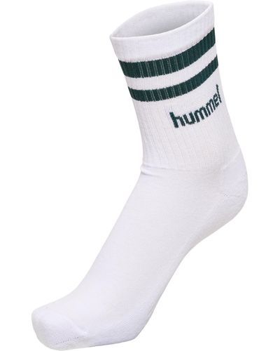 Hummel Hmlretro Col 3-Pack Socks Mix Erwachsene Athleisure Socken - Blau