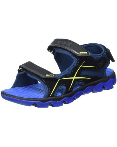 Regatta Kota Drift' Lightweight Hook and Loop Straps Water Friendly Eva Footbed Slip Resistant Outsole Sandals - Azul