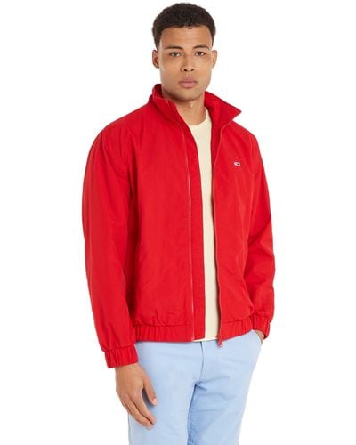 Tommy Hilfiger Jacket For Transition Weather - Red