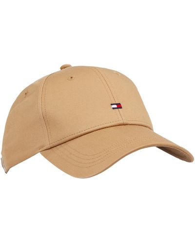 Tommy Hilfiger Essential Flag Baseball Cap - Black
