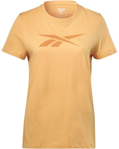 Reebok Grafisch T-shirt Voor - Geel