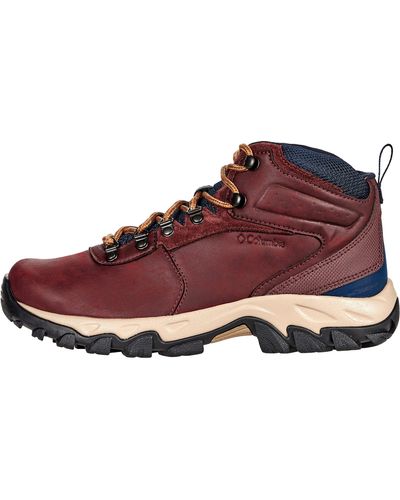 Columbia Newton Ridge Plus Ii Waterproof Hiking Boot - Red