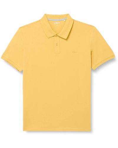 S.oliver Big Size Poloshirts - Gelb