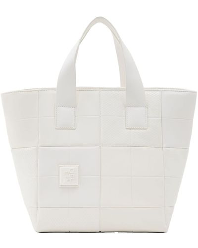 Desigual Borsa A Tracolla Donna In Ecopelle, Taglia Unica, Con Logo Rilievato E Tasche - 2
