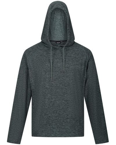 Regatta S Edley Fleece Hooded Sweatshirt Hoody - Grey