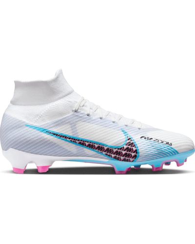 Nike Mercurial Superfly 9 Academy Multi-ground High-top Soccer Cleats in  Blue for Men | Lyst UK