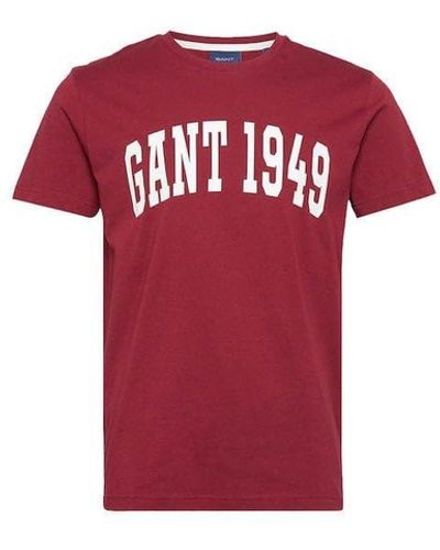 T-shirt a manica corta GANT | al online uomo da Sconto 51% | fino Lyst