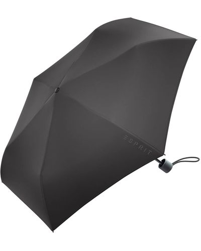 Esprit Mini Slimline Parapluie de poche 24,5 cm - Gris