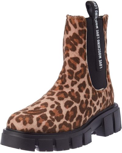 Love Moschino Ja21255g0fiv020138 Ankle Boot - Brown
