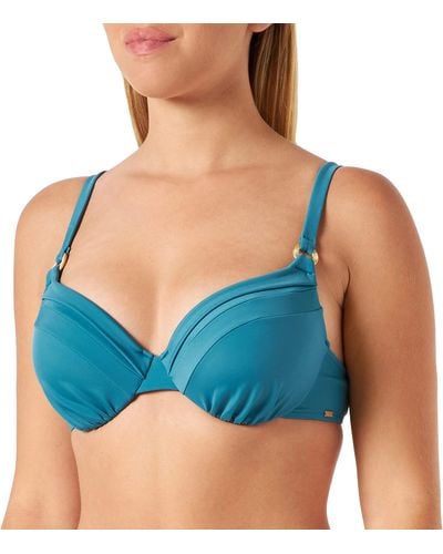 Triumph Bikini para Mujer Solid Splashes 2.0 WP - Azul