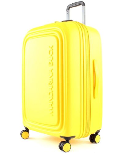 Mandarina Duck Luggage- Suitcase - Giallo