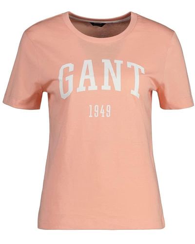 Damen-T-Shirts von GANT | Online-Schlussverkauf – Bis zu 49% Rabatt | Lyst  DE