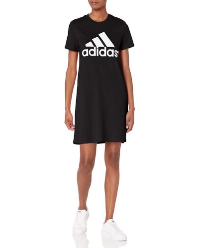 adidas Essentials Logo Dress - Schwarz