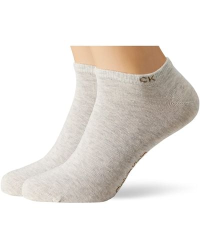 Calvin Klein Sneaker 2 Pack Socks - Mettallic