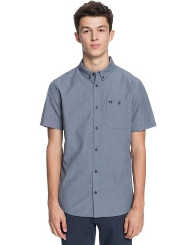 Quiksilver Short Sleeve Shirt Hemd mit Button-Down-Kragen - Mehrfarbig