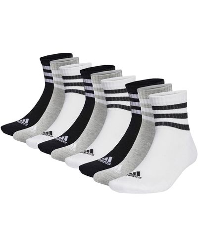 adidas C Sportswear MID 9P Mid Cut Lot de 9 paires de chaussettes de sport unisexes - Multicolore