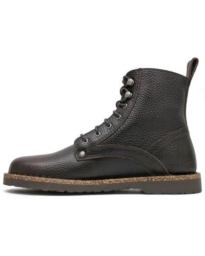 Birkenstock Bryson Leather Ginger Boots 10.5 Uk - Black