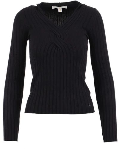Guess Ines Vn Ls Pullover Sweater Voor - Zwart