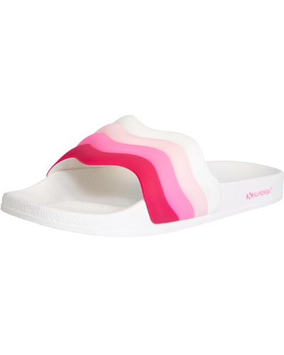 Superga Slides Flip Flops - Pink
