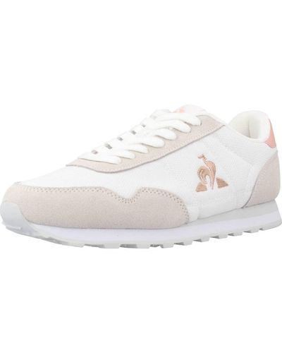 Le Coq Sportif Astra W Optical White/Rose Gold Low-top - Weiß