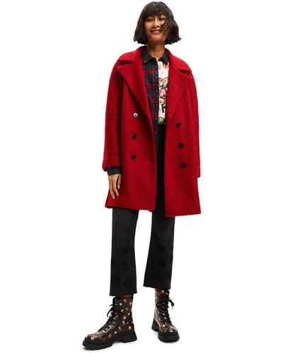 Desigual Long coats and winter coats for Women | Online Sale up to 50% off  | Lyst