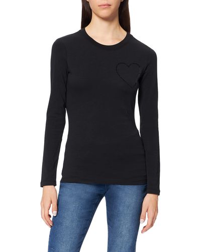 Love Moschino Women T-shirt - Black