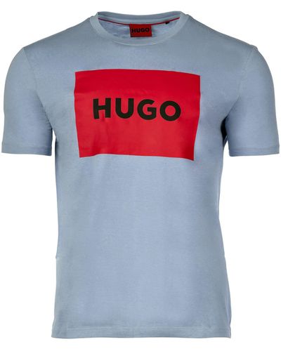 HUGO Dulive222 T-shirt - Blue