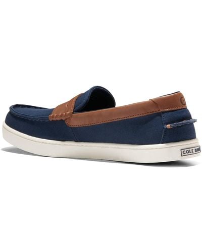 Cole Haan Nantucket Penny Txt Loafer - Blue