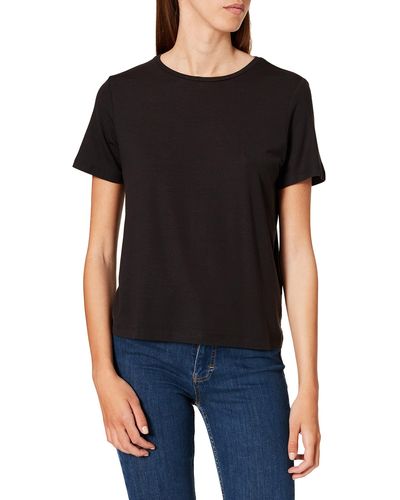 Vero Moda VMAVA SS Top VMA Noos T-Shirt - Nero