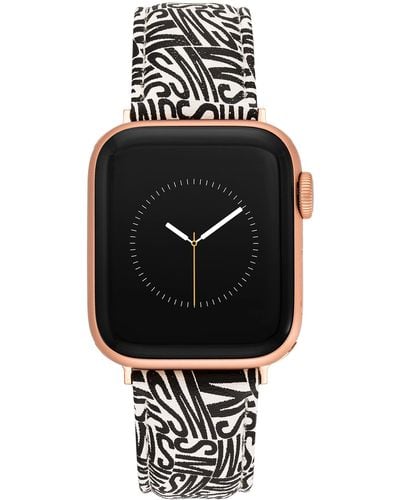 Steve Madden Modisches Armband für Apple Watch - Schwarz